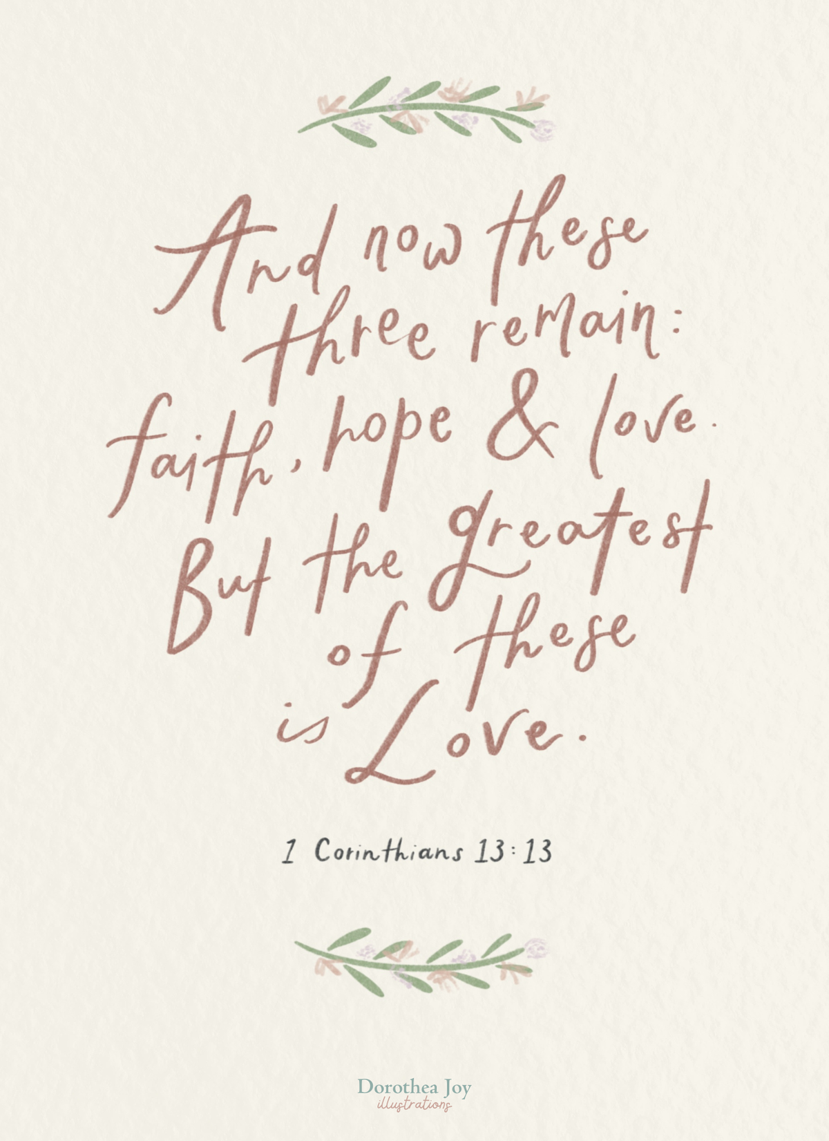 1 Corinthians 13:13